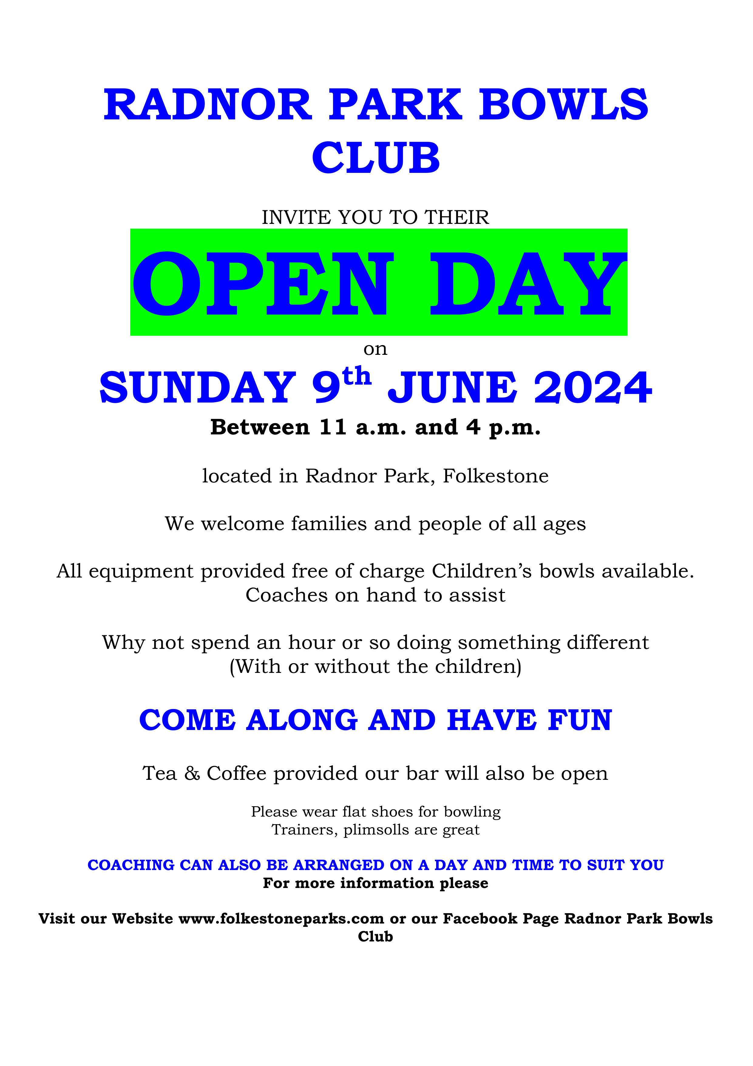 Folkestone Park Bowls Club Lawn bowls in Folkestone, Kent